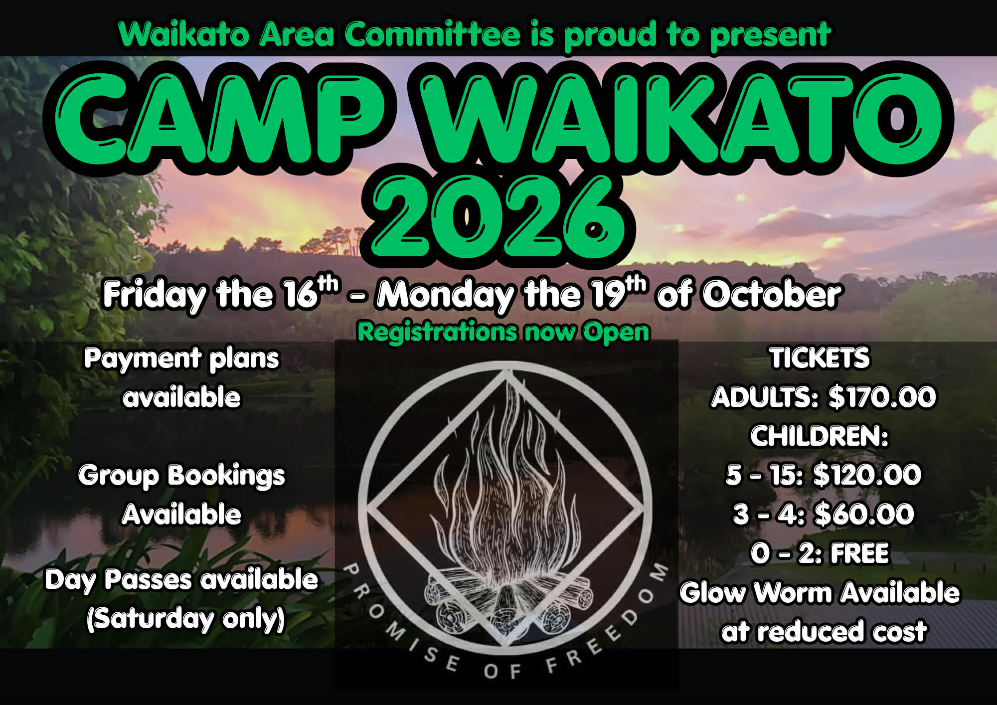 Camp Waikato 2026
